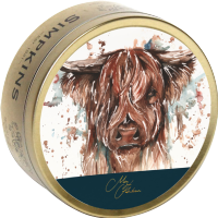 SIMPKINS Mixed Fruit Drops - Meg Hawkins Highland Cow Tin 175g