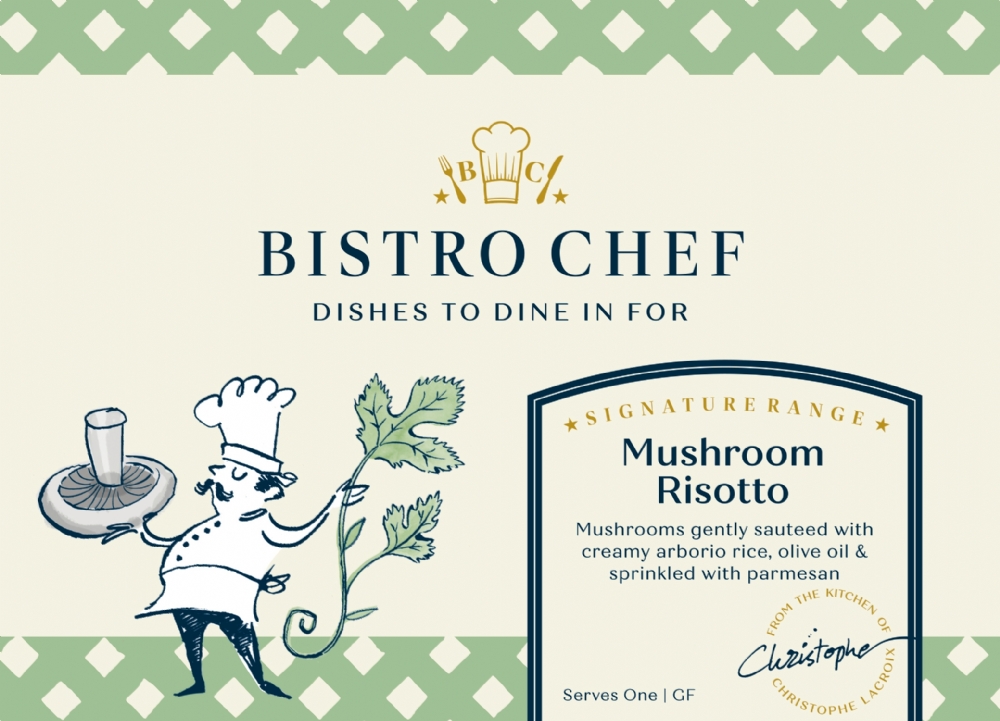 BISTRO CHEF Mushroom Risotto 350g