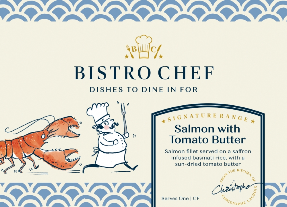 BISTRO CHEF Salmon with Sun-Dried Tomato Butter
