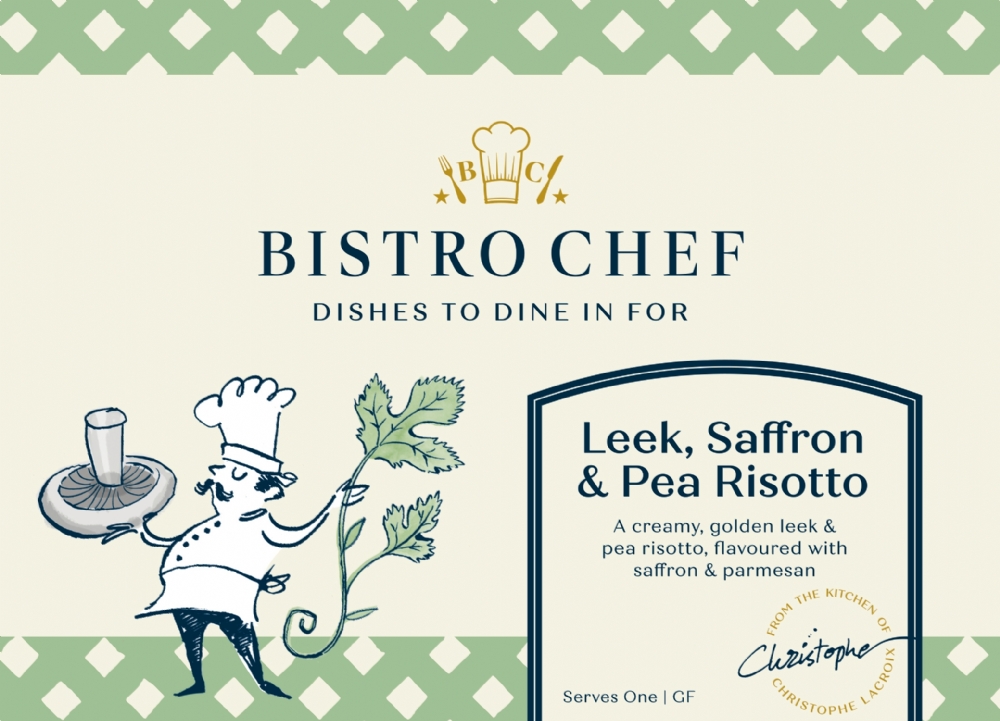 BISTRO CHEF Leek & Pea Risotto 350g