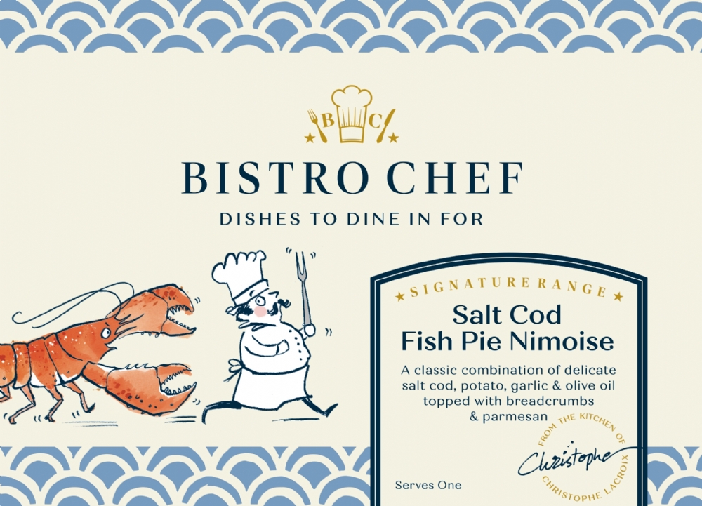 BISTRO CHEF Salt Cod Fish Pie Nimoise 300g