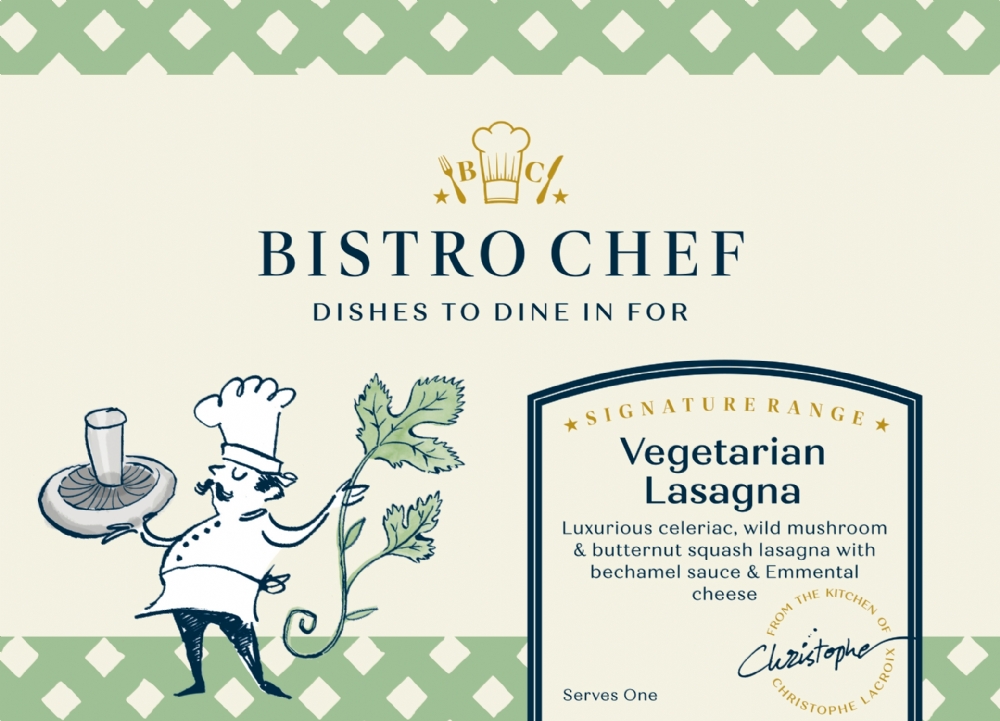BISTRO CHEF Vegetarian Lasagna 400g