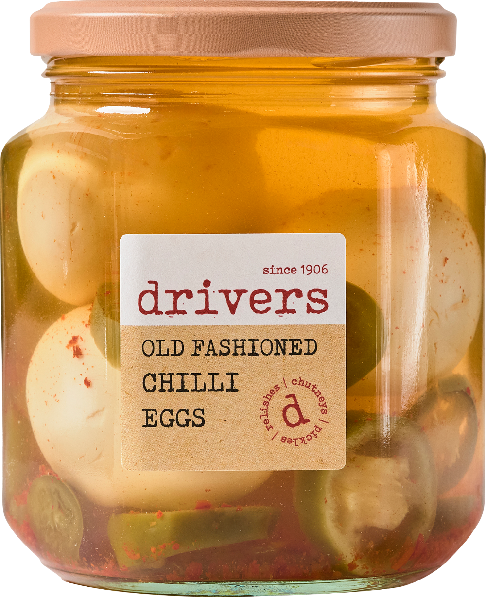DRIVERS Old Fashioned Chilli Eggs 550g