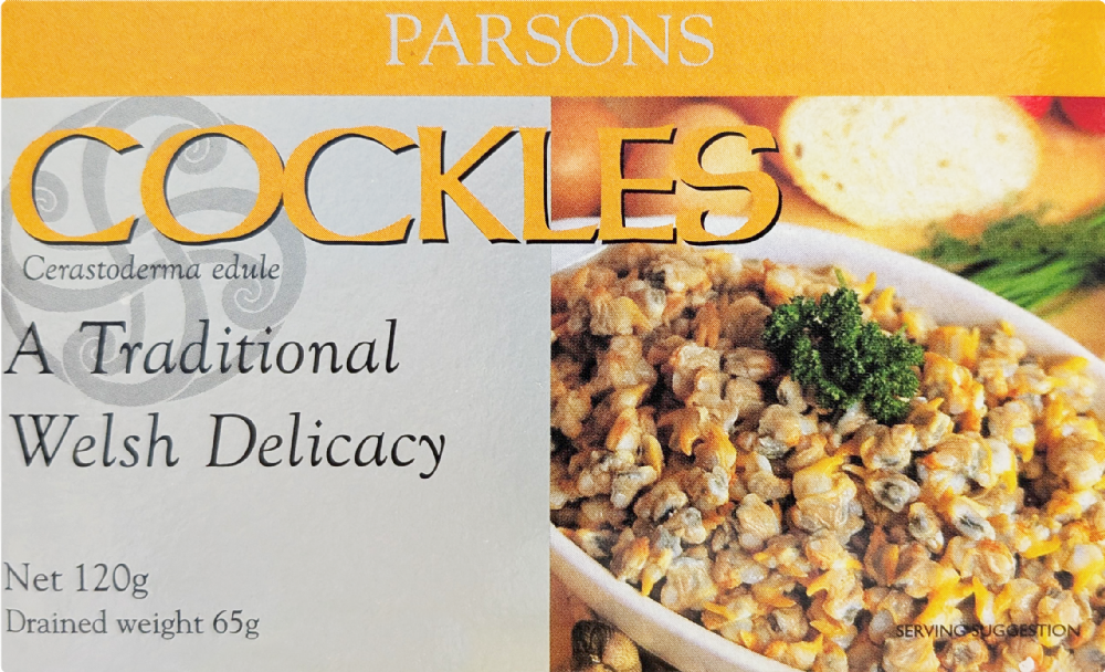 PARSONS Cockles in Brine 120g