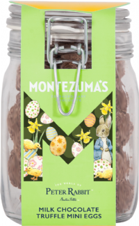 MONTEZUMA'S Peter Rabbit Milk Chocolate Truffle Mini Eggs - Jar 600g