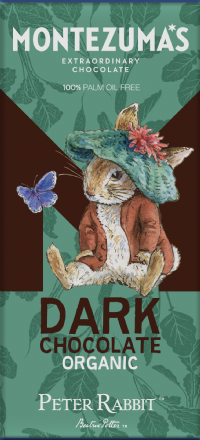 MONTEZUMA'S Peter Rabbit Organic Dark Chocolate Bar 90g