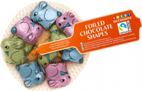 SWEET OCCASIONS Foiled Crème Filled Milk Chocolate Bunnies in Net 80g