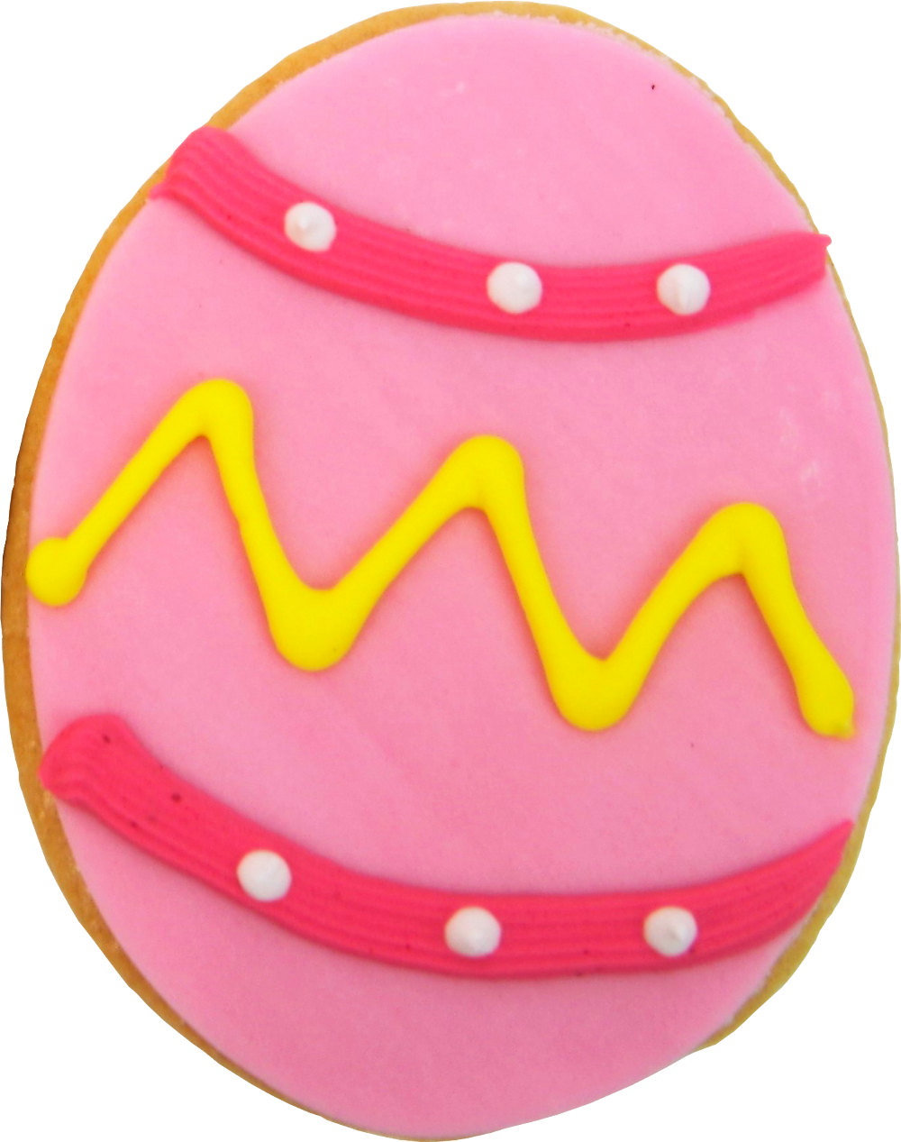 BURTS GWALIA BAKERY Pink Egg Shortbread 40g