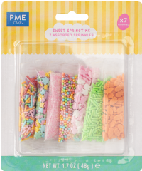 PME CAKE Sweet Springtime - 7 Assorted Sprinkles 42g