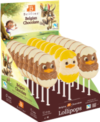 BELFINE Belgian Chocolate Chick Lolly 25g