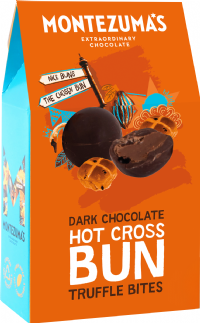 MONTEZUMA'S Dark Chocolate Hot Cross Bun Truffle Bites 120g