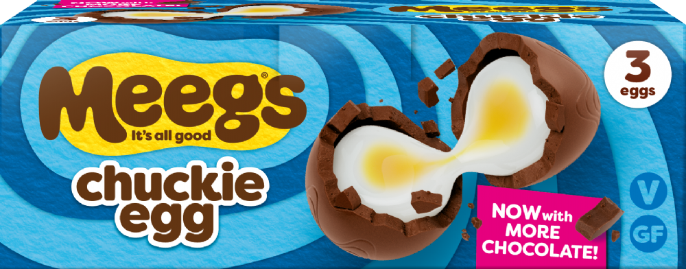 MEEGS Chuckie Egg - 3 Pack 129g