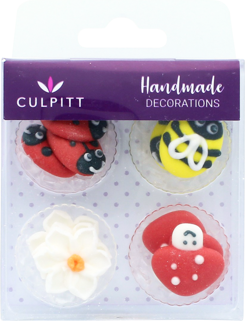 CULPITT Handmade Cake Decorations - Spring Figures 12pc