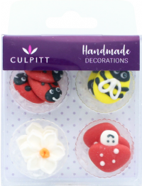 CULPITT Handmade Cake Decorations - Spring Figures 12pc