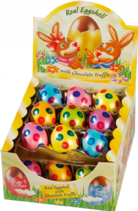 GUT SPRINGENHEIDE Praline Chocolate in Real Eggshell - Polka Dot 50g