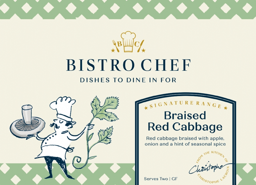 BISTRO CHEF Spiced Red Cabbage (serves 2) 280g