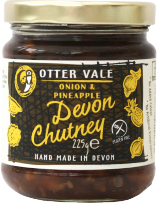 OTTER VALE Devon Chutney (Onion & Pineapple) 225g