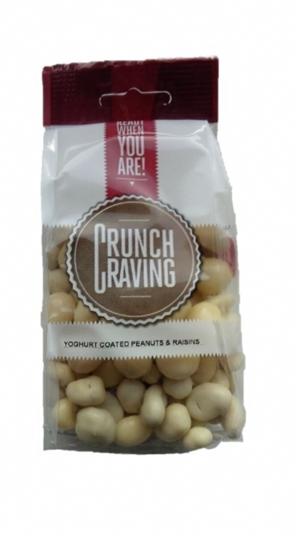 CRUNCH CRAVING Yoghurt Raisins / Peanuts Mix 200g (5060190224612)