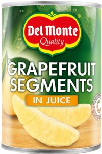 DEL MONTE Grapefruit Segments in Juice 411g