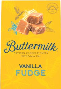BUTTERMILK Crumbly Vanilla Fudge 150g (5036854006023)