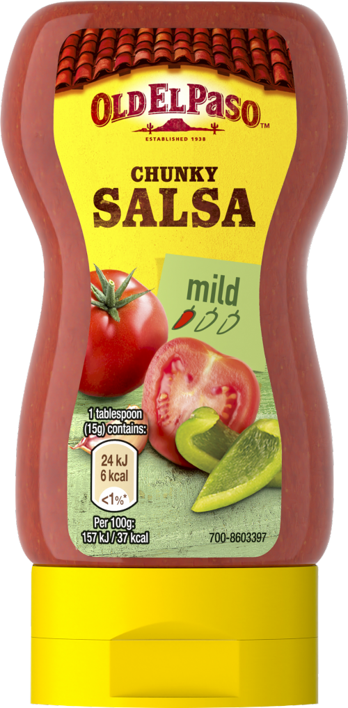 OLD EL PASO Mild Chunky Salsa - Squeezy 238g