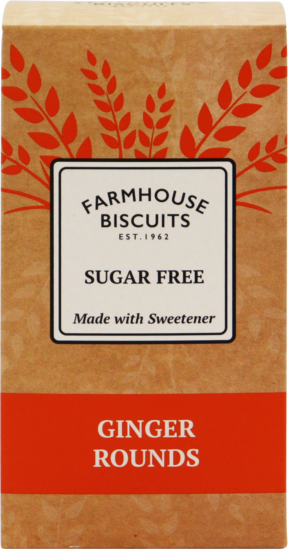 FARMHOUSE Sugar Free Ginger Rounds 150g