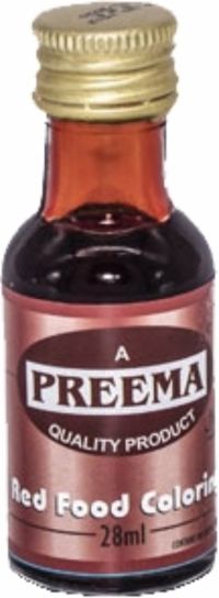 PREEMA Red Colouring 28ml