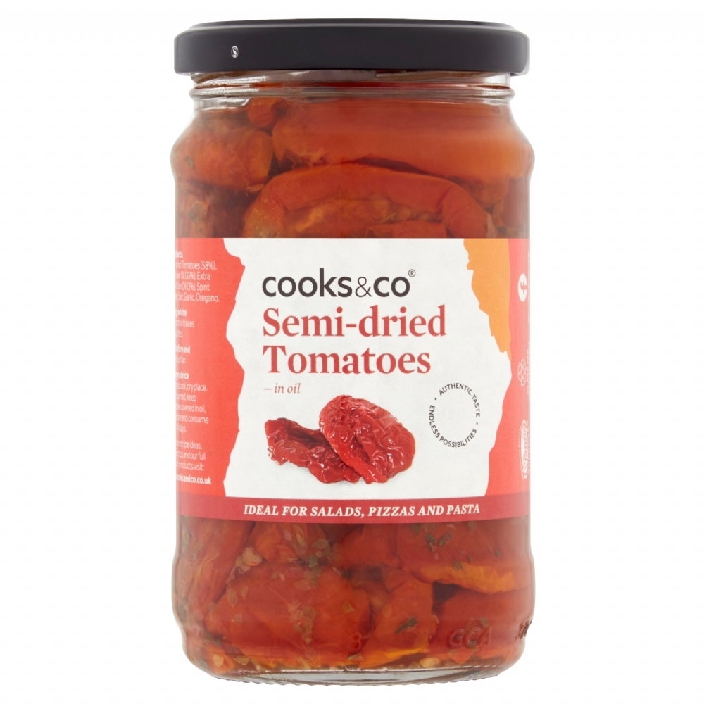 COOKS & CO. Semi-Dried Tomatoes 295g (5060016802444)