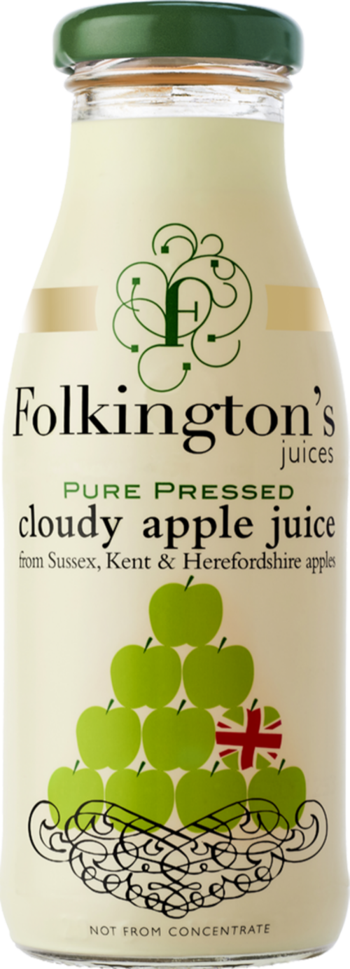 FOLKINGTON'S Cloudy Apple Juice 250ml