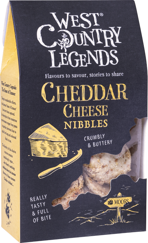 WEST COUNTRY LEGENDS Cheddar Cheese Nibbles 85g