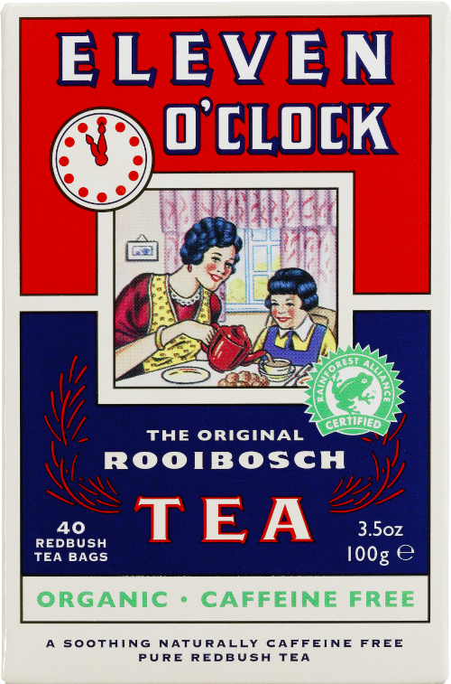 ELEVEN O'CLOCK The Original Rooibosch Tea - 40 Teabags 100g