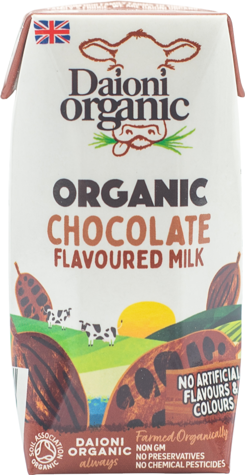 DAIONI Organic Chocolate Flavoured Milk 200ml