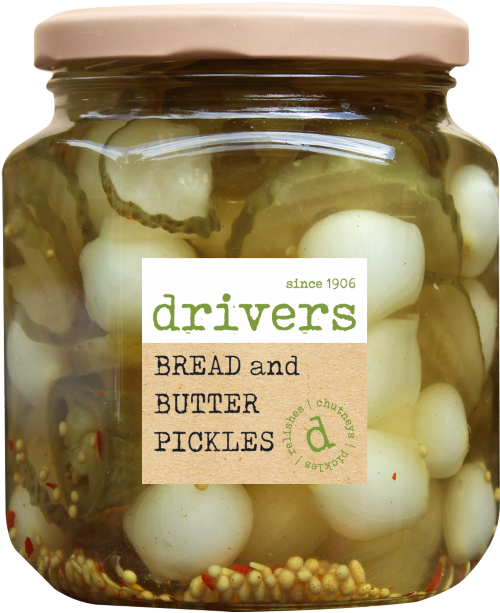 DRIVER'S Bread & Butter Pickles 550g