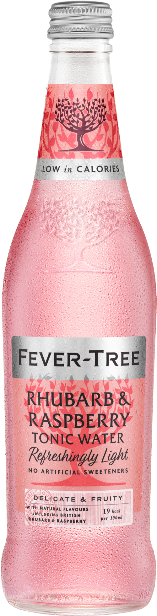 FEVER-TREE Ref. Light Sweet Rhubarb & Rasp Tonic Water 500ml