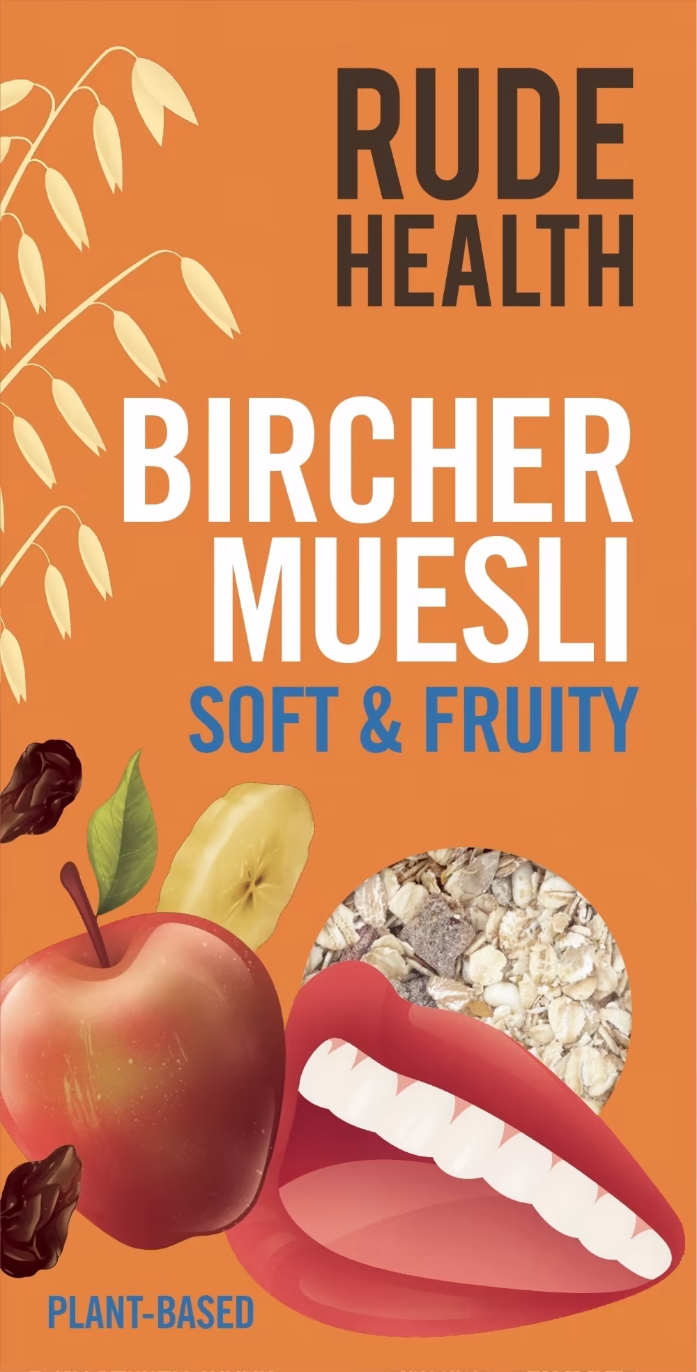RUDE HEALTH Instant Bircher Muesli 400g