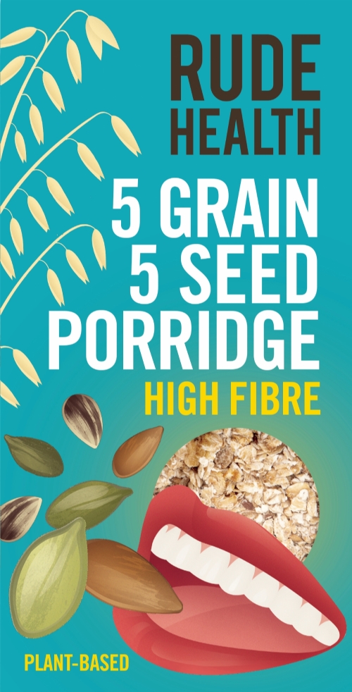 RUDE HEALTH 5 Grain 5 Seed Porridge 400g