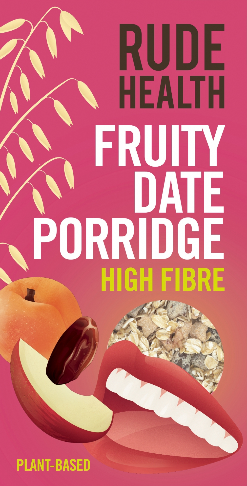 RUDE HEALTH Fruity Date Porridge 400g (5060120285539)