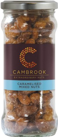 CAMBROOK Caramelised Mixed Nuts - Jar 175g