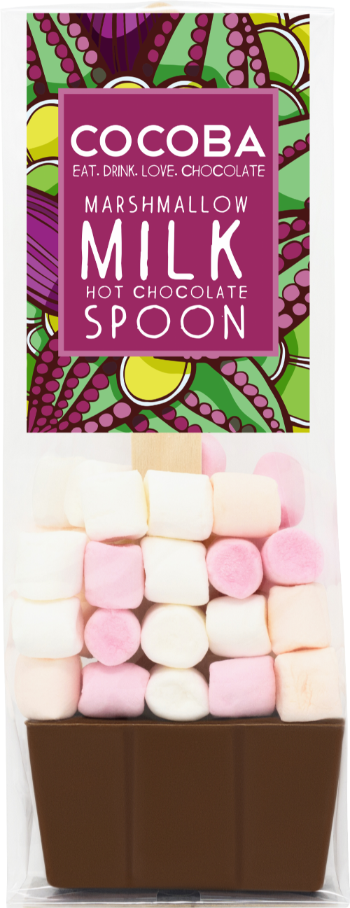 COCOBA Marshmallow Milk Hot Chocolate Spoon 50g