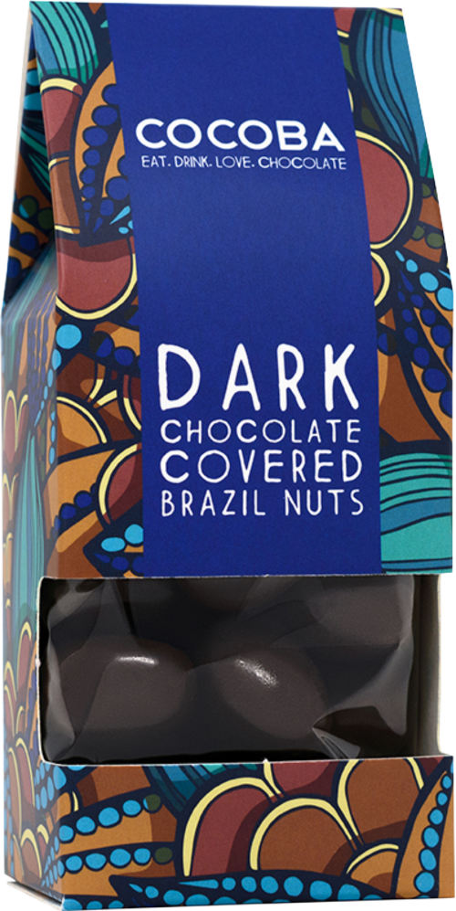 COCOBA Dark Chocolate Covered Brazil Nuts 175g