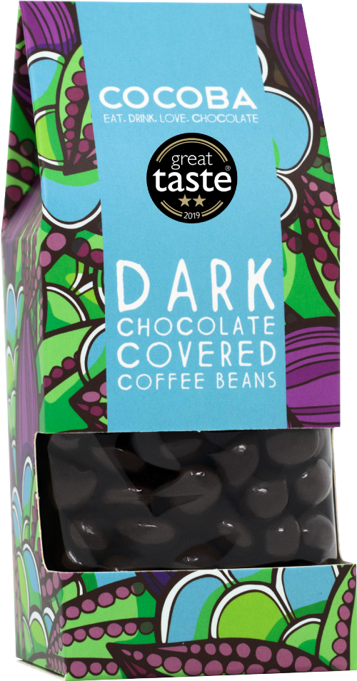 COCOBA Dark Chocolate Covered Coffee Beans 175g