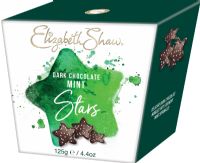 ELIZABETH SHAW Dark Chocolate Mint Stars 125g