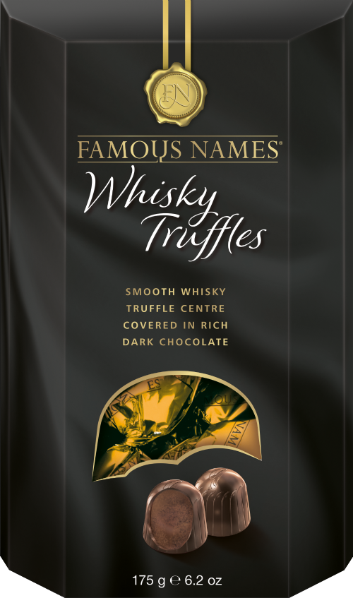 ELIZABETH SHAW Famous Names Whisky Truffles 175g