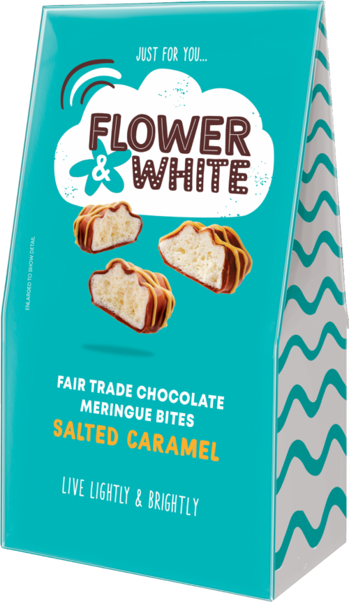 FLOWER & WHITE Salted Caramel Bites Gift Box 120g