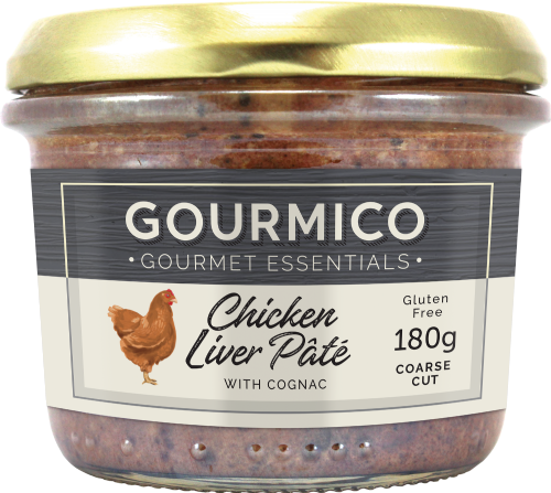 GOURMICO Chicken Liver Pate with Cognac 180g