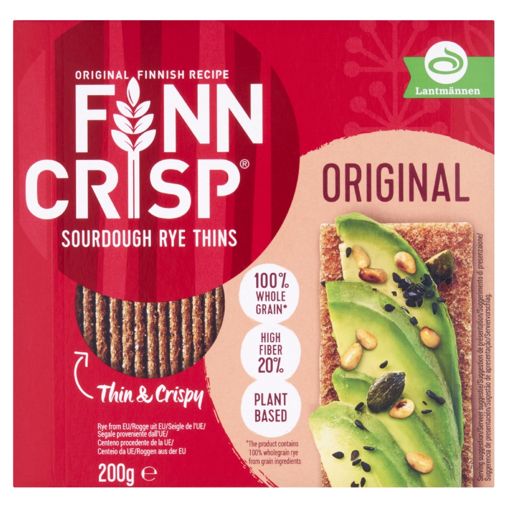 FINN CRISP Original Sourdough Rye Thins 200g