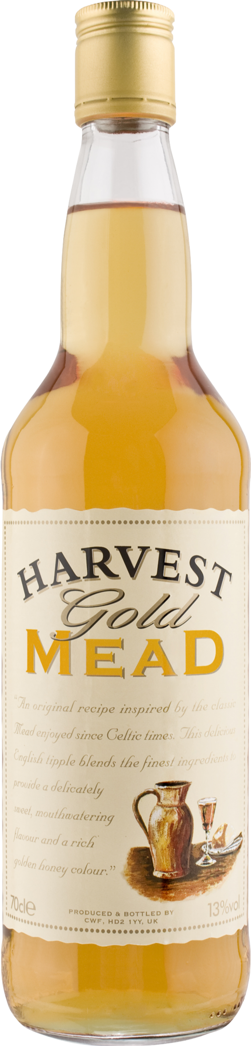 HARVEST GOLD Mead 13% ABV 70cl