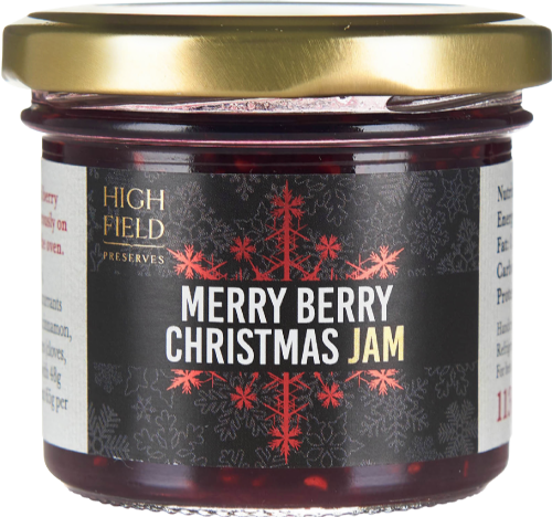 HIGHFIELD PRESERVES Merry Berry Christmas Jam 113g