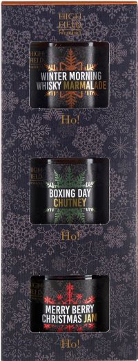 HIGHFIELD PRESERVES Festive Preserves Selection Box (3x113g)