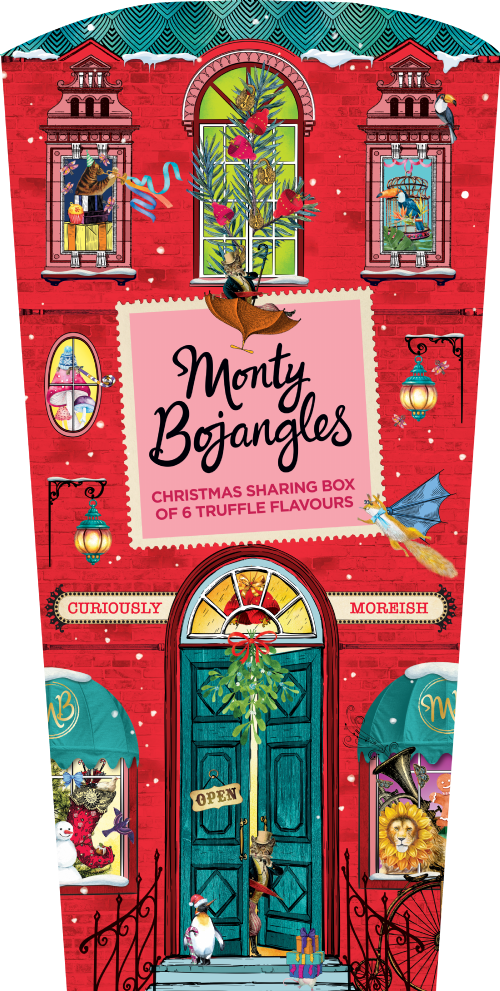 MONTY BOJANGLES Christmas Sharing Box 285g